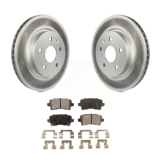 Coated Disc Rotors and Ceramic Brake Pads Kit-KGT-101325 - Kit.bestparts.ca