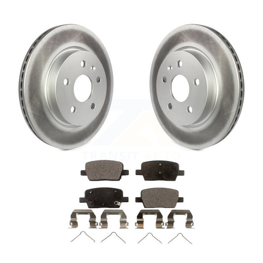 Coated Disc Rotors and Ceramic Brake Pads Kit-KGT-101326 - Kit.bestparts.ca