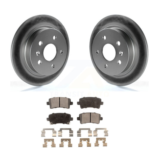 Coated Disc Rotors and Ceramic Brake Pads Kit-KGT-101327 - Kit.bestparts.ca
