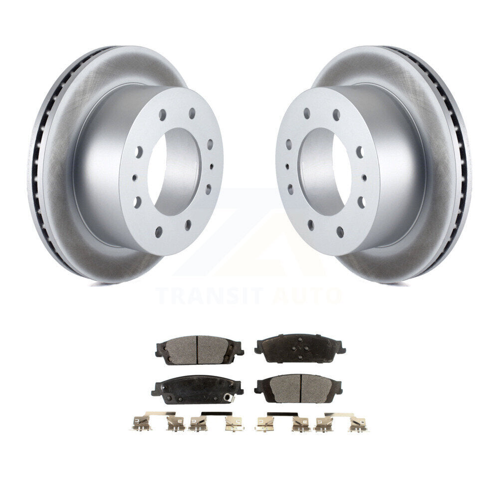 Coated Disc Rotors and Ceramic Brake Pads Kit-KGT-101330 - Kit.bestparts.ca