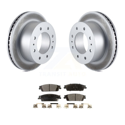 Coated Disc Rotors and Ceramic Brake Pads Kit-KGT-101330 - Kit.bestparts.ca