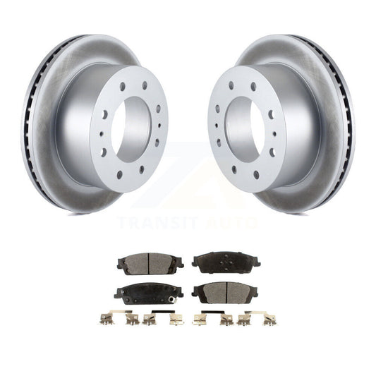 Coated Disc Rotors and Ceramic Brake Pads Kit-KGT-101330 - Kit.bestparts.ca