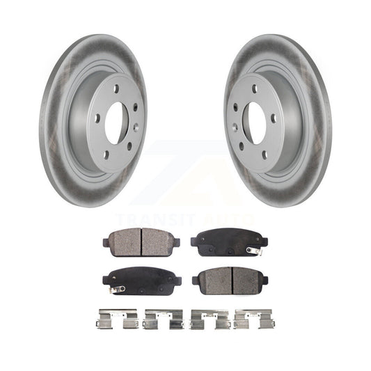 Coated Disc Rotors and Ceramic Brake Pads Kit-KGT-101332 - Kit.bestparts.ca