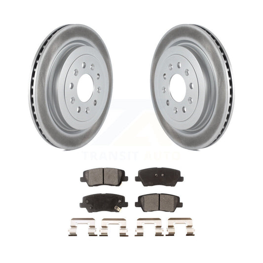 Coated Disc Rotors and Ceramic Brake Pads Kit-KGT-101333 - Kit.bestparts.ca