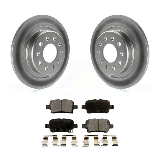 Coated Disc Rotors and Ceramic Brake Pads Kit-KGT-101334 - Kit.bestparts.ca
