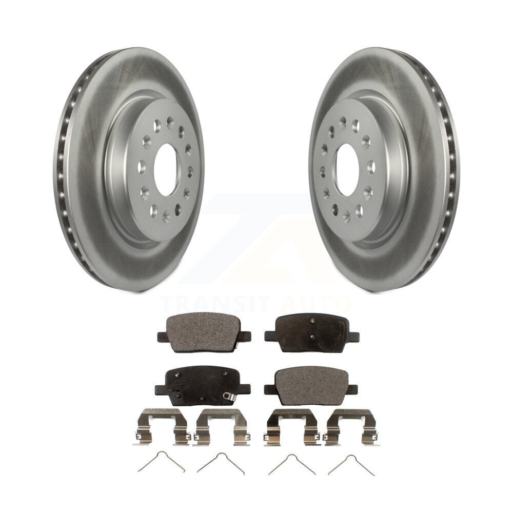 Coated Disc Rotors and Ceramic Brake Pads Kit-KGT-101335 - Kit.bestparts.ca