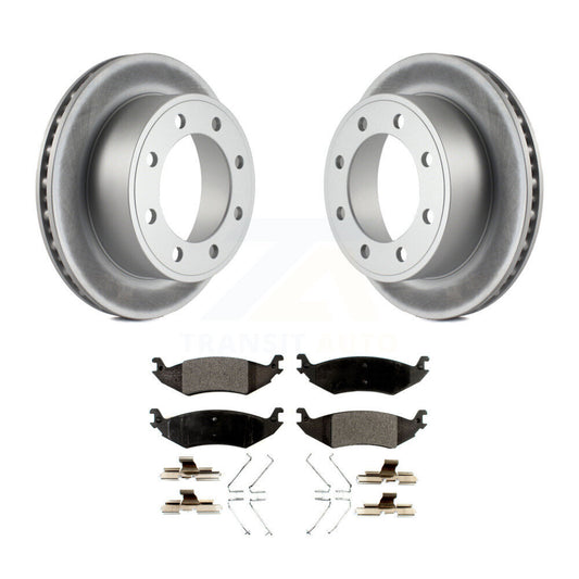 Coated Disc Rotors and Ceramic Brake Pads Kit-KGT-101341 - Kit.bestparts.ca