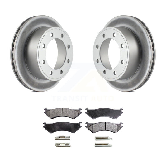 Coated Disc Rotors and Ceramic Brake Pads Kit-KGT-101342 - Kit.bestparts.ca