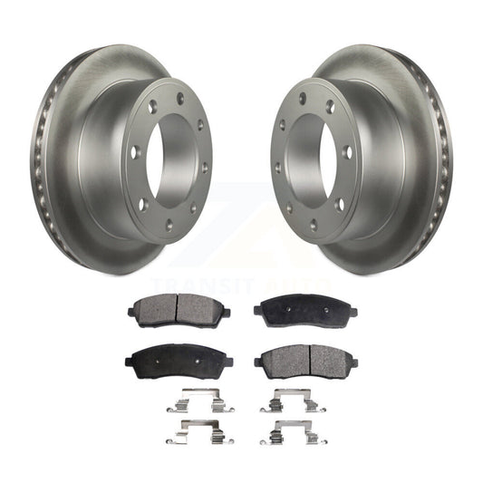 Coated Disc Rotors and Ceramic Brake Pads Kit-KGT-101343 - Kit.bestparts.ca