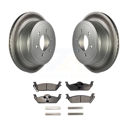 Coated Disc Rotors and Ceramic Brake Pads Kit-KGT-101351 - Kit.bestparts.ca
