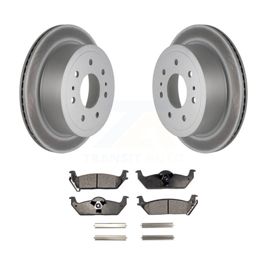Coated Disc Rotors and Ceramic Brake Pads Kit-KGT-101352 - Kit.bestparts.ca