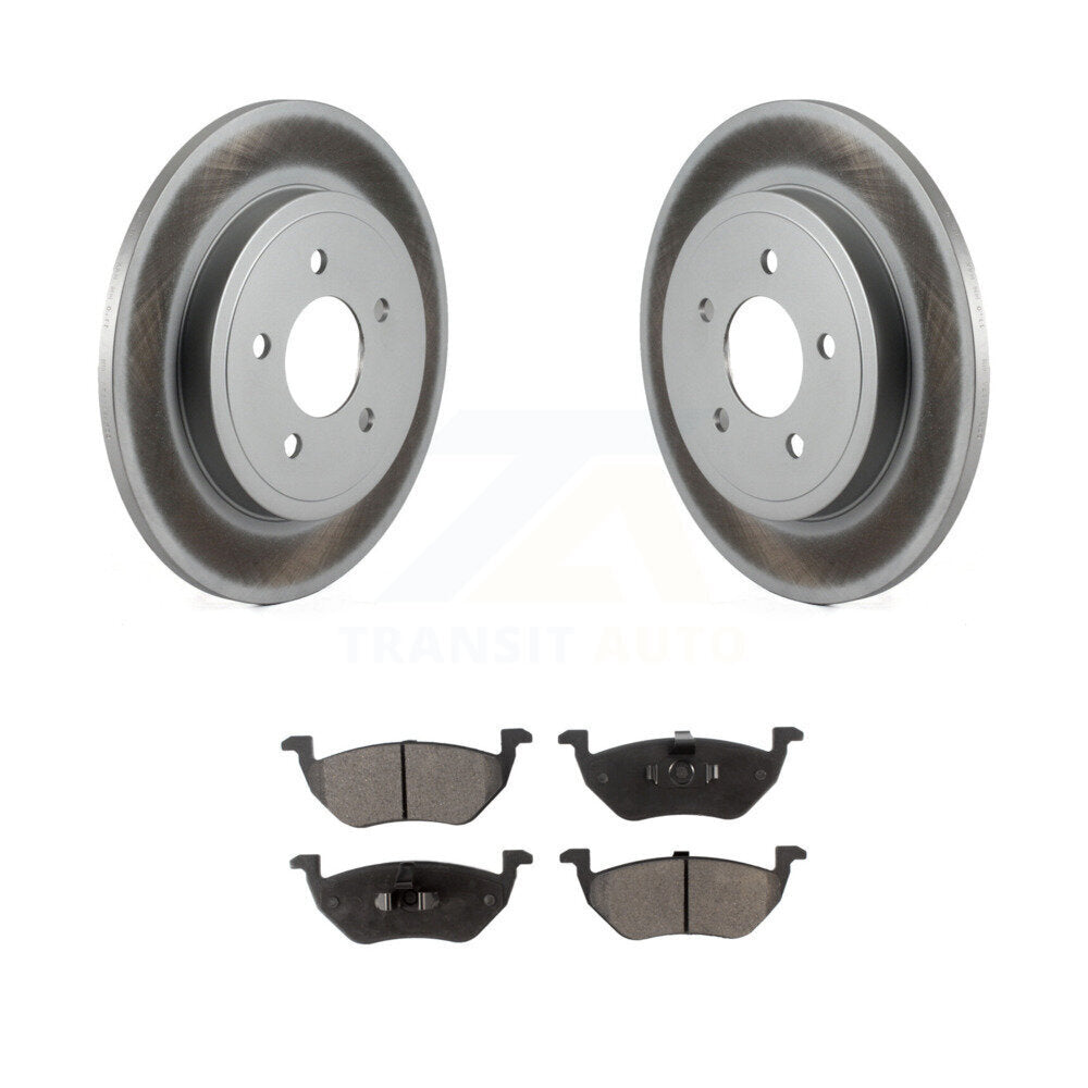 Coated Disc Rotors and Ceramic Brake Pads Kit-KGT-101354 - Kit.bestparts.ca