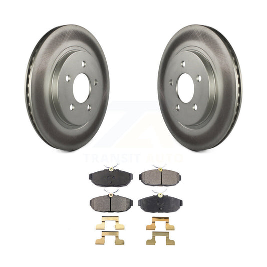 Coated Disc Rotors and Ceramic Brake Pads Kit-KGT-101355 - Kit.bestparts.ca