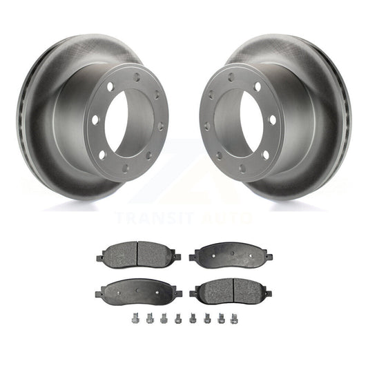 Coated Disc Rotors and Ceramic Brake Pads Kit-KGT-101365 - Kit.bestparts.ca
