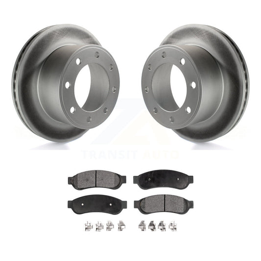 Coated Disc Rotors and Ceramic Brake Pads Kit-KGT-101366 - Kit.bestparts.ca