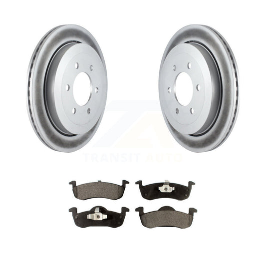 Coated Disc Rotors and Ceramic Brake Pads Kit-KGT-101367 - Kit.bestparts.ca