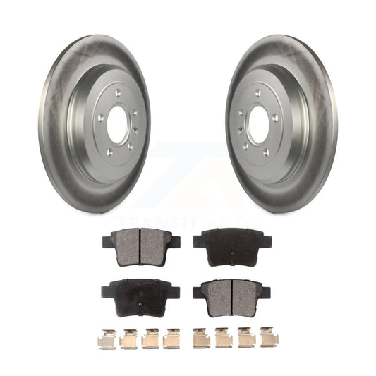 Coated Disc Rotors and Ceramic Brake Pads Kit-KGT-101370 - Kit.bestparts.ca