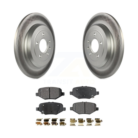 Coated Disc Rotors and Ceramic Brake Pads Kit-KGT-101372 - Kit.bestparts.ca