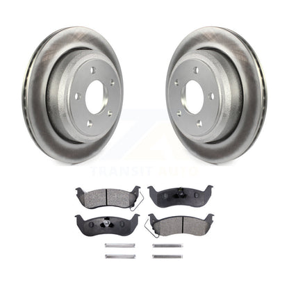Coated Disc Rotors and Ceramic Brake Pads Kit-KGT-101373 - Kit.bestparts.ca