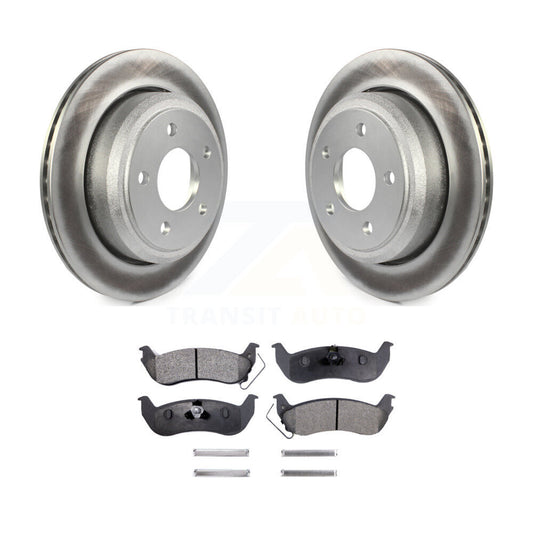 Coated Disc Rotors and Ceramic Brake Pads Kit-KGT-101373 - Kit.bestparts.ca