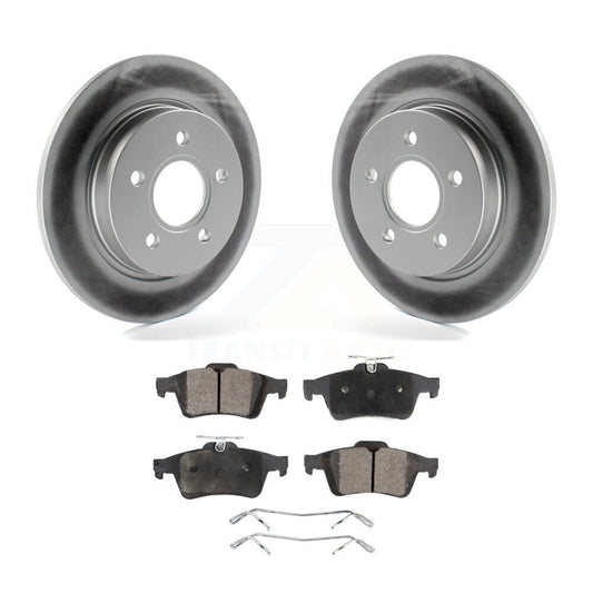 Coated Disc Rotors and Ceramic Brake Pads Kit-KGT-101374 - Kit.bestparts.ca