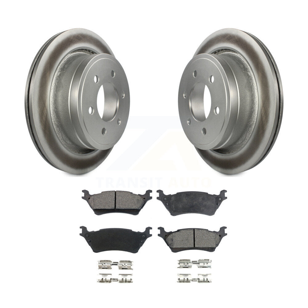 Coated Disc Rotors and Ceramic Brake Pads Kit-KGT-101375 - Kit.bestparts.ca
