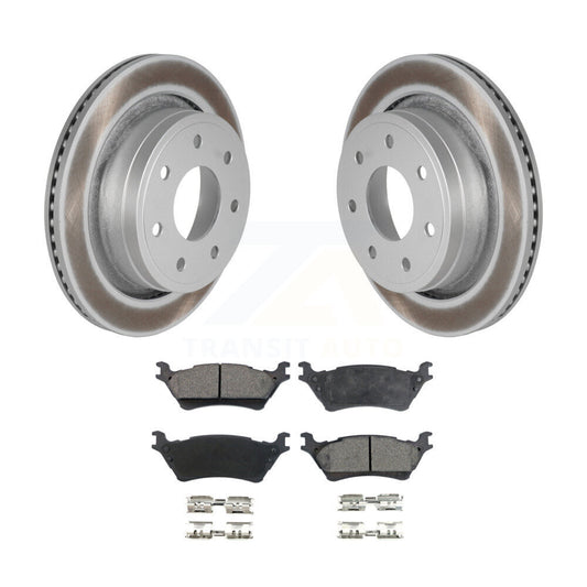 Coated Disc Rotors and Ceramic Brake Pads Kit-KGT-101376 - Kit.bestparts.ca