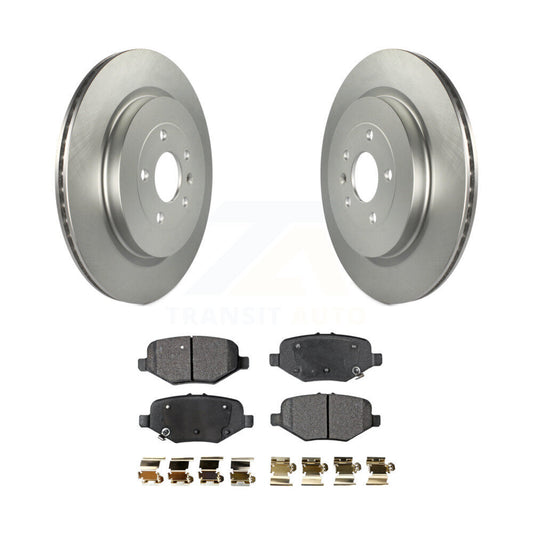 Coated Disc Rotors and Ceramic Brake Pads Kit-KGT-101378 - Kit.bestparts.ca