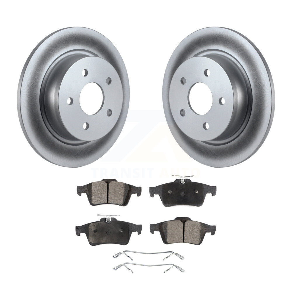 Coated Disc Rotors and Ceramic Brake Pads Kit-KGT-101379 - Kit.bestparts.ca