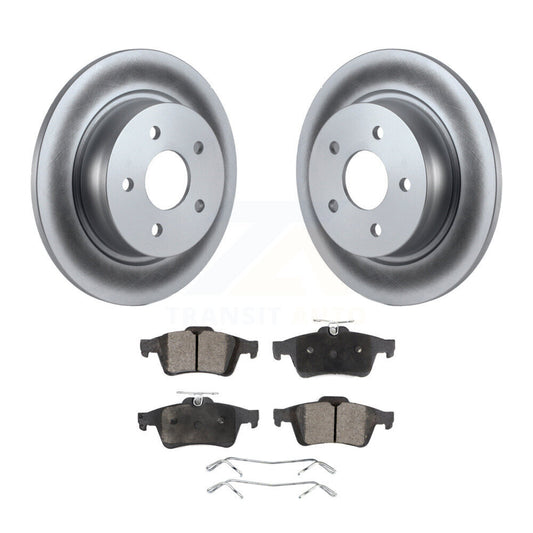 Coated Disc Rotors and Ceramic Brake Pads Kit-KGT-101379 - Kit.bestparts.ca