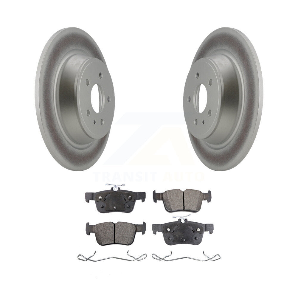 Coated Disc Rotors and Ceramic Brake Pads Kit-KGT-101381 - Kit.bestparts.ca