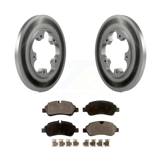 Coated Disc Rotors and Ceramic Brake Pads Kit-KGT-101385 - Kit.bestparts.ca