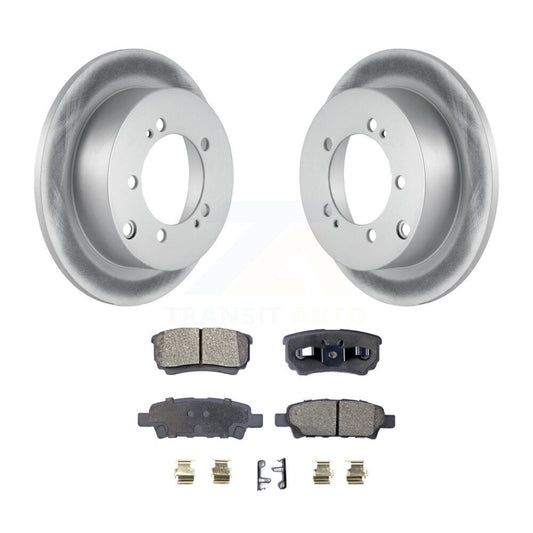 coated disc rotors and ceramic brake pads-kgt-101388 - Kit.bestparts.ca