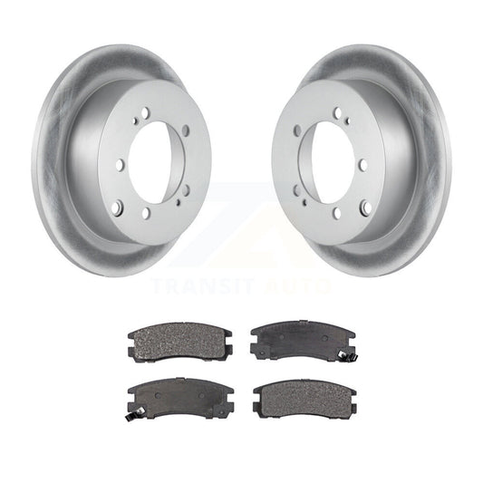 coated disc rotors and ceramic brake pads-kgt-101389 - Kit.bestparts.ca