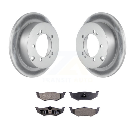 coated disc rotors and ceramic brake pads-kgt-101390 - Kit.bestparts.ca