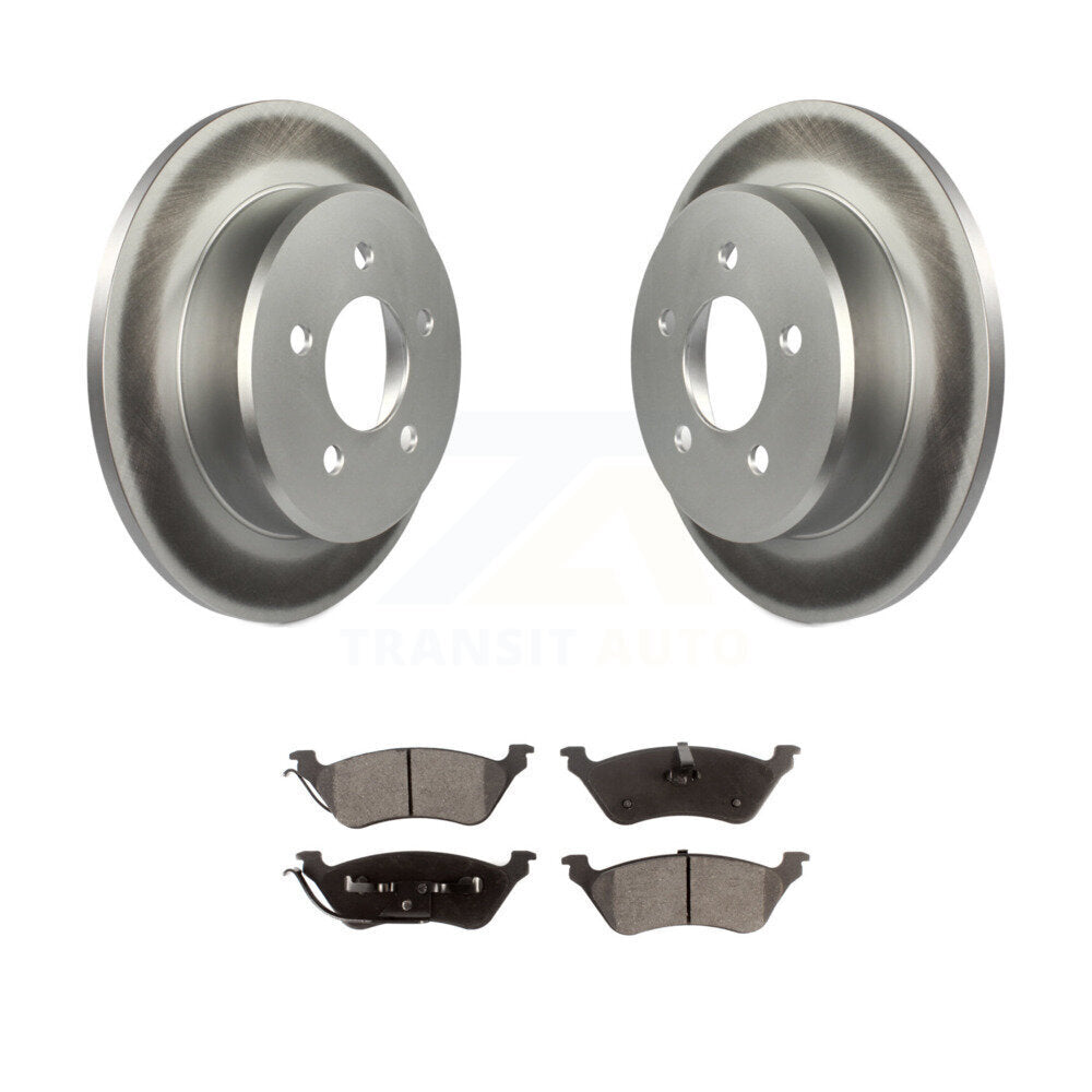 Coated Disc Rotors and Ceramic Brake Pads Kit-KGT-101391 - Kit.bestparts.ca