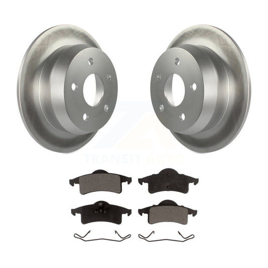 Coated Disc Rotors and Ceramic Brake Pads Kit-KGT-101392 - Kit.bestparts.ca