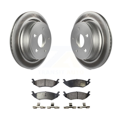 Coated Disc Rotors and Ceramic Brake Pads Kit-KGT-101393 - Kit.bestparts.ca