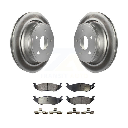 Coated Disc Rotors and Ceramic Brake Pads Kit-KGT-101393 - Kit.bestparts.ca