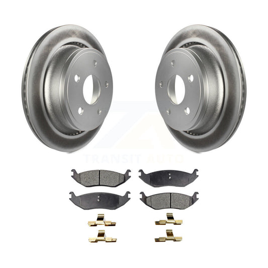 Coated Disc Rotors and Ceramic Brake Pads Kit-KGT-101394 - Kit.bestparts.ca