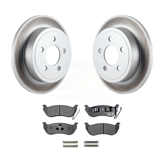 Coated Disc Rotors and Ceramic Brake Pads Kit-KGT-101395 - Kit.bestparts.ca