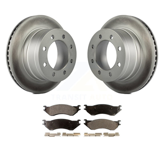 Coated Disc Rotors and Ceramic Brake Pads Kit-KGT-101396 - Kit.bestparts.ca