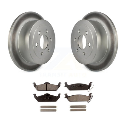 Coated Disc Rotors and Ceramic Brake Pads Kit-KGT-101397 - Kit.bestparts.ca
