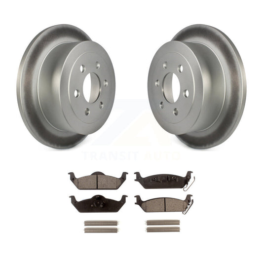 Coated Disc Rotors and Ceramic Brake Pads Kit-KGT-101397 - Kit.bestparts.ca
