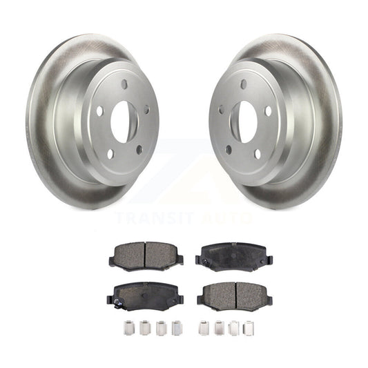 Coated Disc Rotors and Ceramic Brake Pads Kit-KGT-101407 - Kit.bestparts.ca