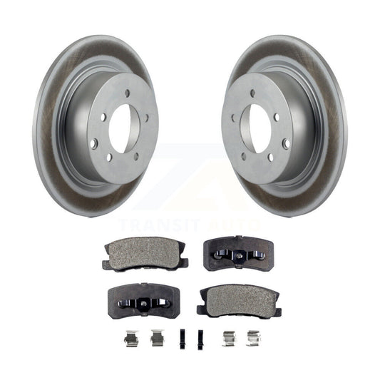 Coated Disc Rotors and Ceramic Brake Pads Kit-KGT-101408 - Kit.bestparts.ca