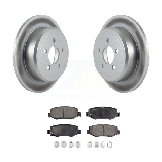 Coated Disc Rotors and Ceramic Brake Pads Kit-KGT-101409 - Kit.bestparts.ca