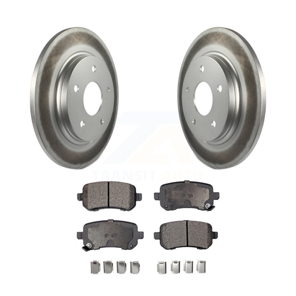 Coated Disc Rotors and Ceramic Brake Pads Kit-KGT-101414 - Kit.bestparts.ca