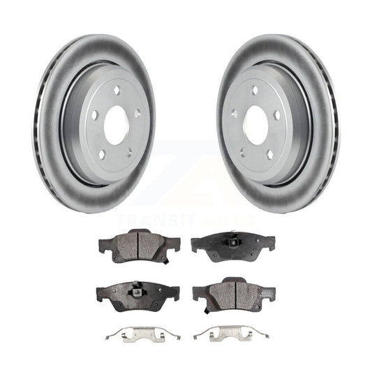Coated Disc Rotors and Ceramic Brake Pads Kit-KGT-101421 - Kit.bestparts.ca