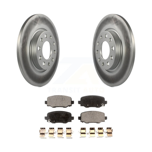 Coated Disc Rotors and Ceramic Brake Pads Kit-KGT-101424 - Kit.bestparts.ca